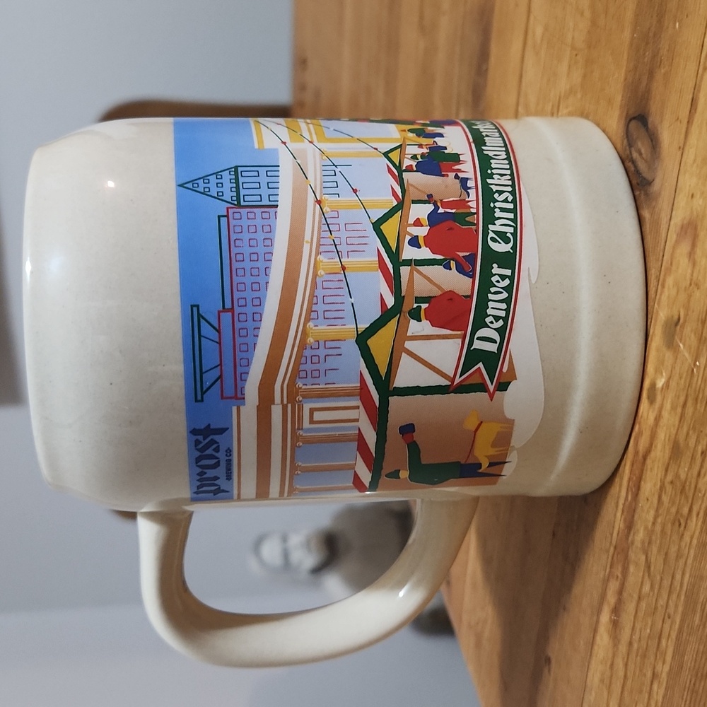 Denver Christkindlmarket 2021 Authentic German 1/2 Liter Mug Like New!